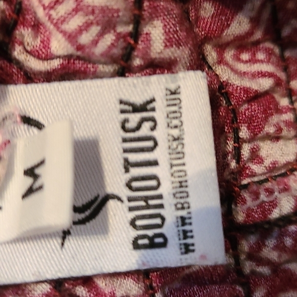 Bohotusk Elephant Harem Pants with Side Cargo Pocket - Picture 6 of 8